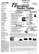 73 Amateur Radio Today