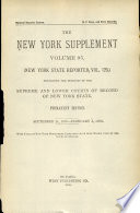 New York Supplement