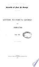 Records of Fort St. George