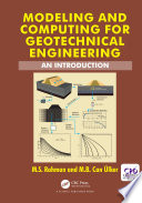 Modeling and Computing for Geotechnical Engineering