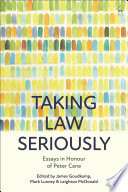 Taking Law Seriously