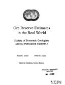Ore Reserve Estimates in the Real World