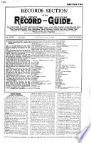 Real Estate Record and Builders' Guide