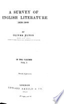 A Survey of English Literature, 1830-1880