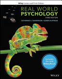 Real World Psychology, 3e WileyPLUS Card and Loose-leaf Set Multi-Term