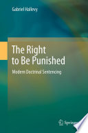 The Right to Be Punished