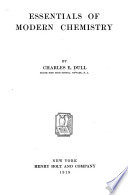 Essentials of Modern Chemistry