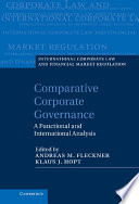 Comparative Corporate Governance