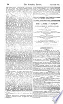 The Saturday Review of Politics, Literature, Science, Art, and Finance