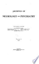 Archives of Neurology and Psychiatry