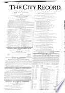 The City Record