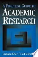 A Practical Guide to Academic Research