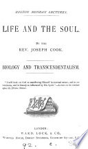 Life and the soul. Biology and Transcendentalism. [2 lects.].