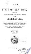 Laws of the State of New York