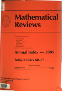 Mathematical Reviews