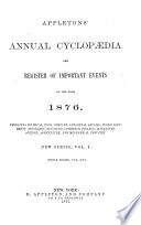 Appleton's Annual Cyclopaedia and Register of Important Events of the Years