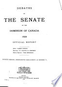 Debates of the Senate