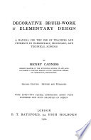 Decorative brush-work & elementary design