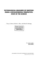 Physiological Measures of Emotion from a Developmental Perspective