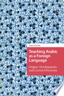 Teaching Arabic as a Foreign Language