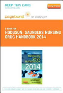 Saunders Nursing Drug Handbook 2014