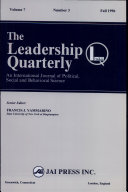 The Leadership Quarterly