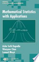 Mathematical Statistics With Applications