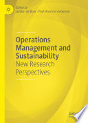 Operations Management and Sustainability