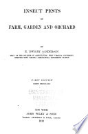 Insects Pests of Farm, Garden and Orchard