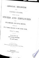 Official Register of the United States