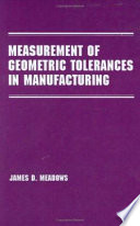 Measurement of Geometric Tolerances in Manufacturing