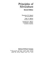 Principles of Silviculture