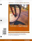 Calculus with Applications, Brief Version, Books a la Carte Plus MML/Msl Student Access Code Card (for Ad Hoc Valuepacks))