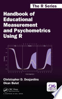 Handbook of Educational Measurement and Psychometrics Using R