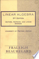 Linear Algebra