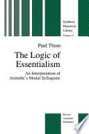 The Logic of Essentialism
