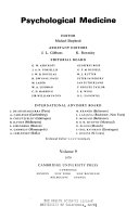 Psychological Medicine