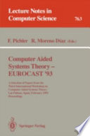 Computer Aided Systems Theory - EUROCAST '93
