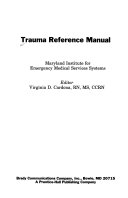 Trauma Reference Manual