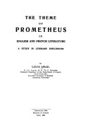 The Theme of Prometheus in English and French Literature