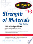 Schaum's Outline of Strength of Materials, Fifth Edition