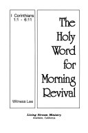 The Holy Word for Morning Revival