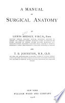 A Manual of Surgical Anatomy
