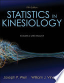 Statistics in Kinesiology