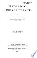 Historical Jurisprudence