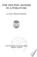 The Delphic Maxims in Literature