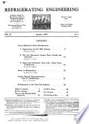 Refrigeration Engineering