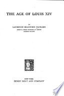 The Age of Louis XIV