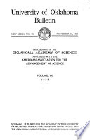 Proceedings of the Oklahoma Academy of Science