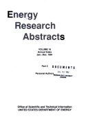 Energy Research Abstracts